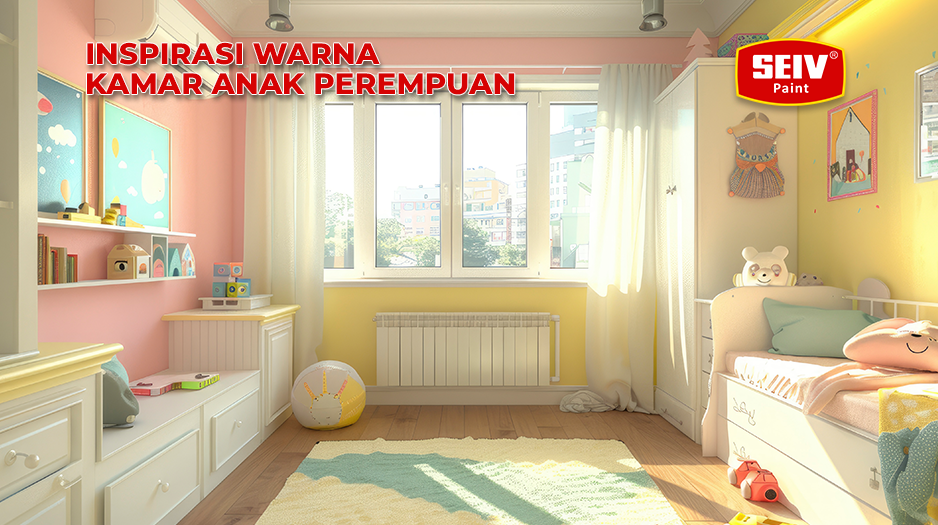 INSPIRASI WARNA 2025 | Kamar Anak Perempuan