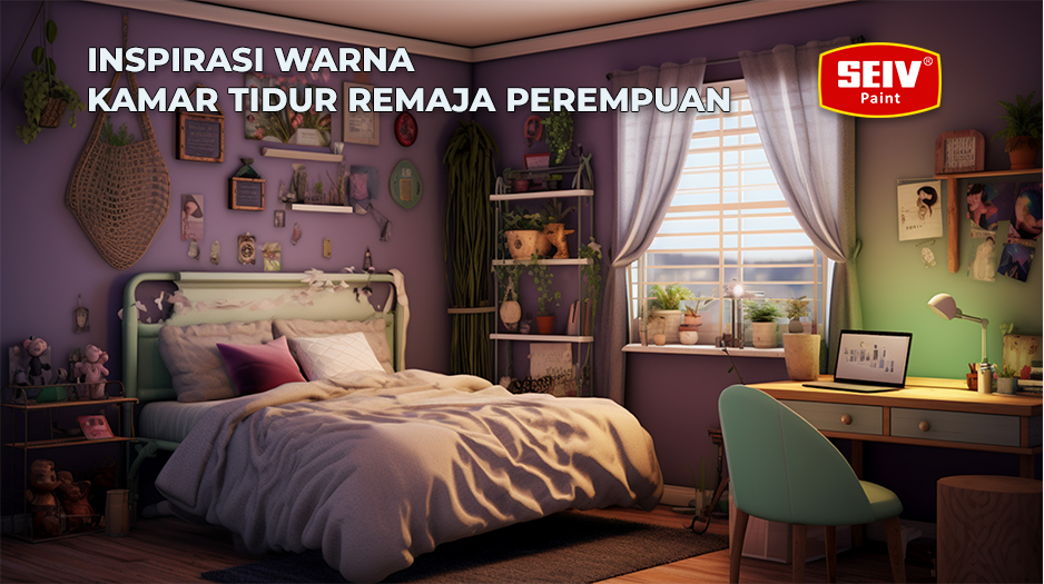 INSPIRASI WARNA 2025 | Kamar Tidur Remaja Perempuan
