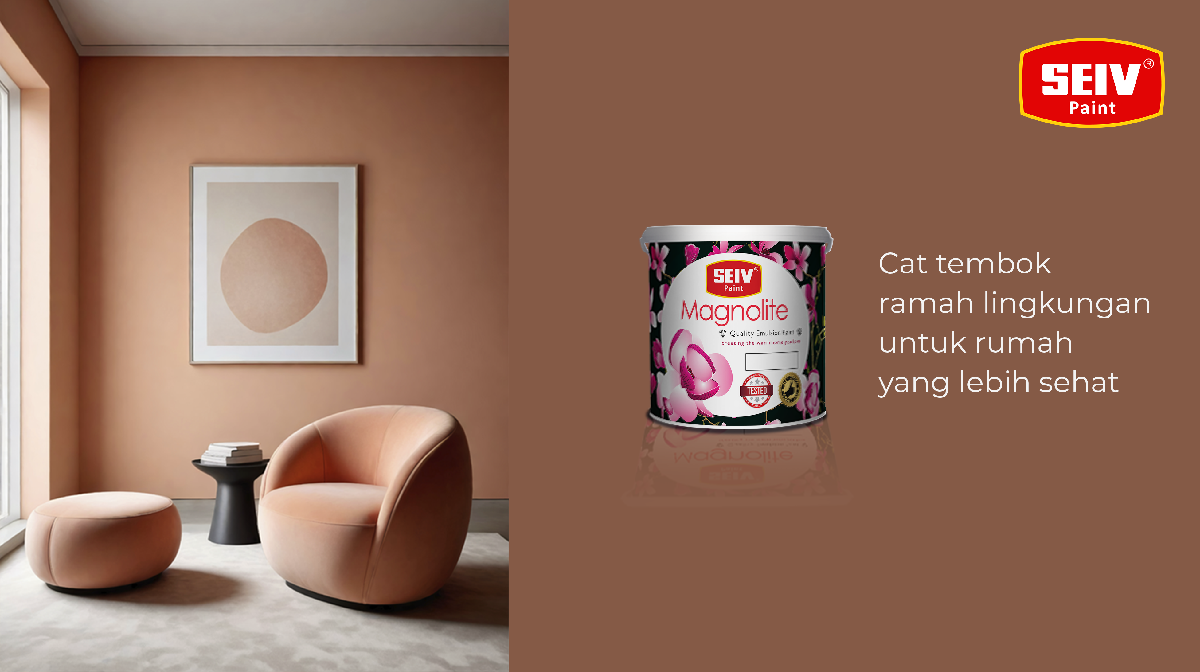 Cat RAMAH LINGKUNGAN | Untuk Rumah yang Lebih Sehat
