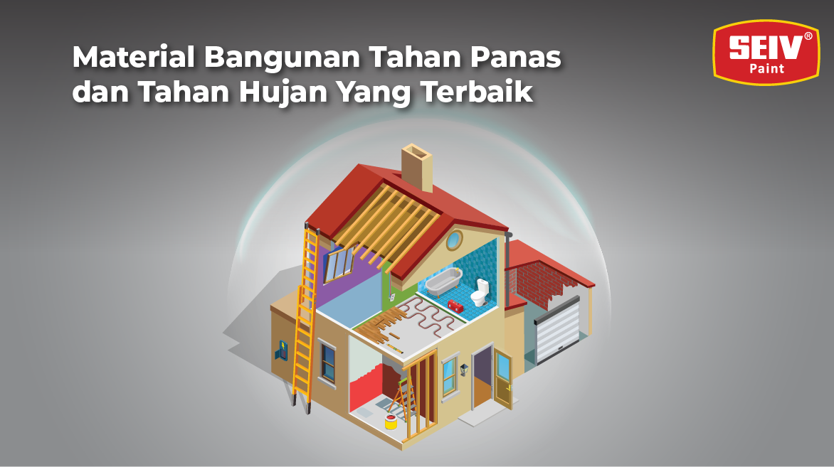 Material Bangunan Tahan Panas Dan Tahan Hujan Yang Terbaik