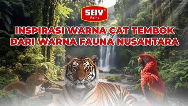  Ide Warna Cat Tembok Terbaik dari FAUNA NUSANTARA | Estetik & Natural